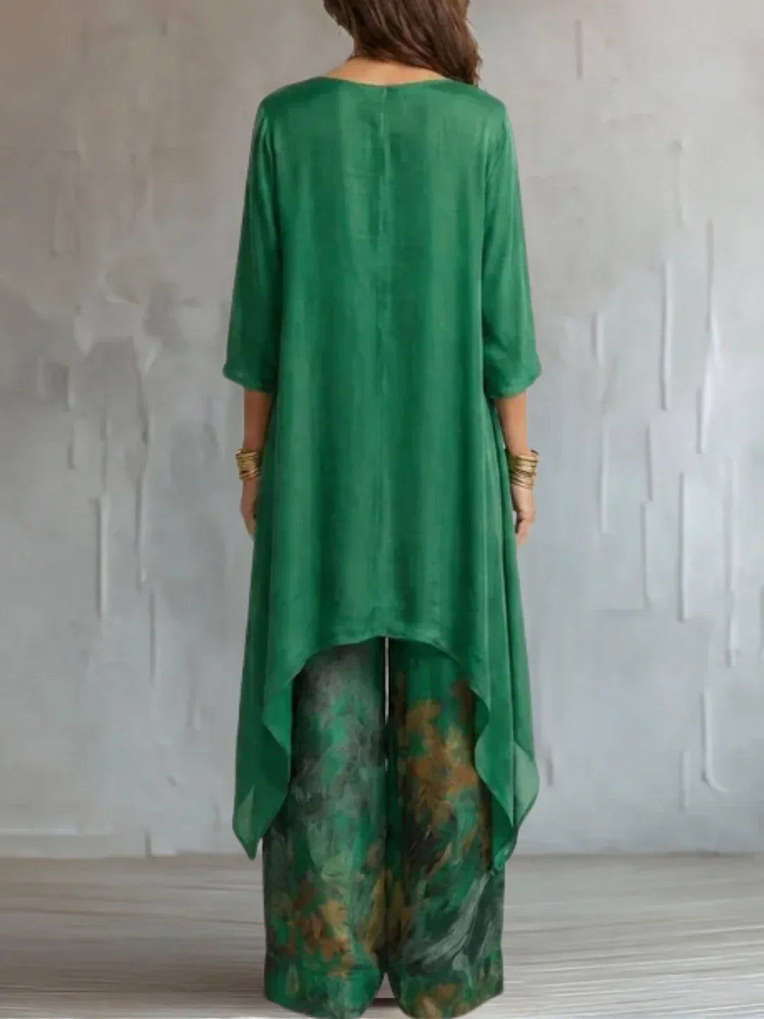 Geneva | Asymmetrical Floral Dress
