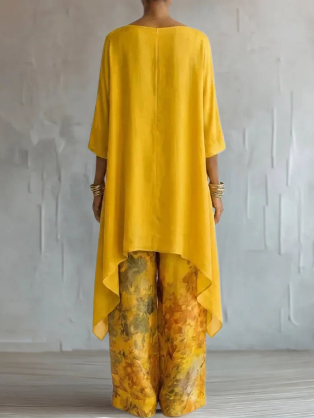 Geneva | Asymmetrical Floral Dress