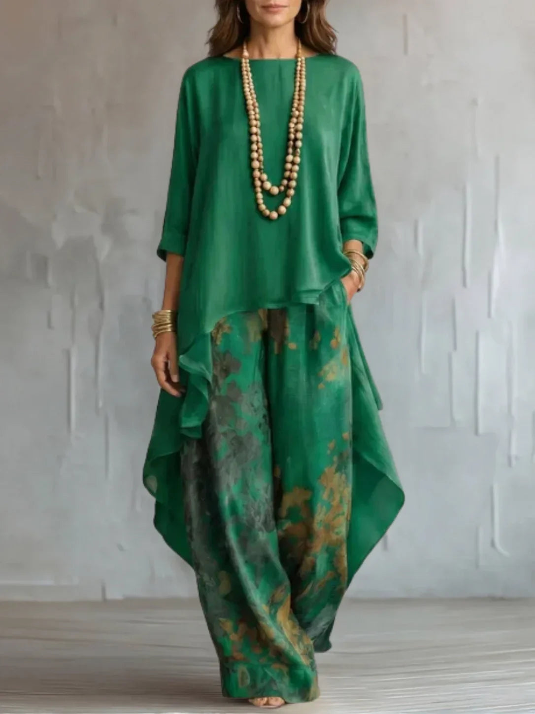Geneva | Asymmetrical Floral Dress