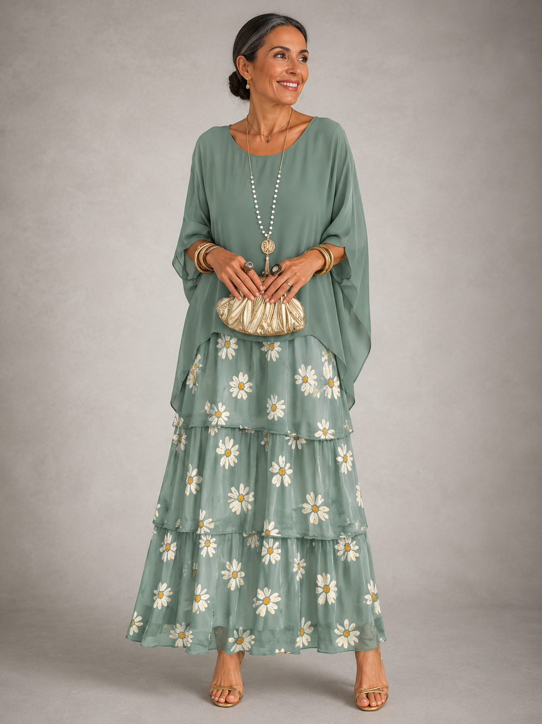 Lara™ | Elegant Romantic Maxi Dress