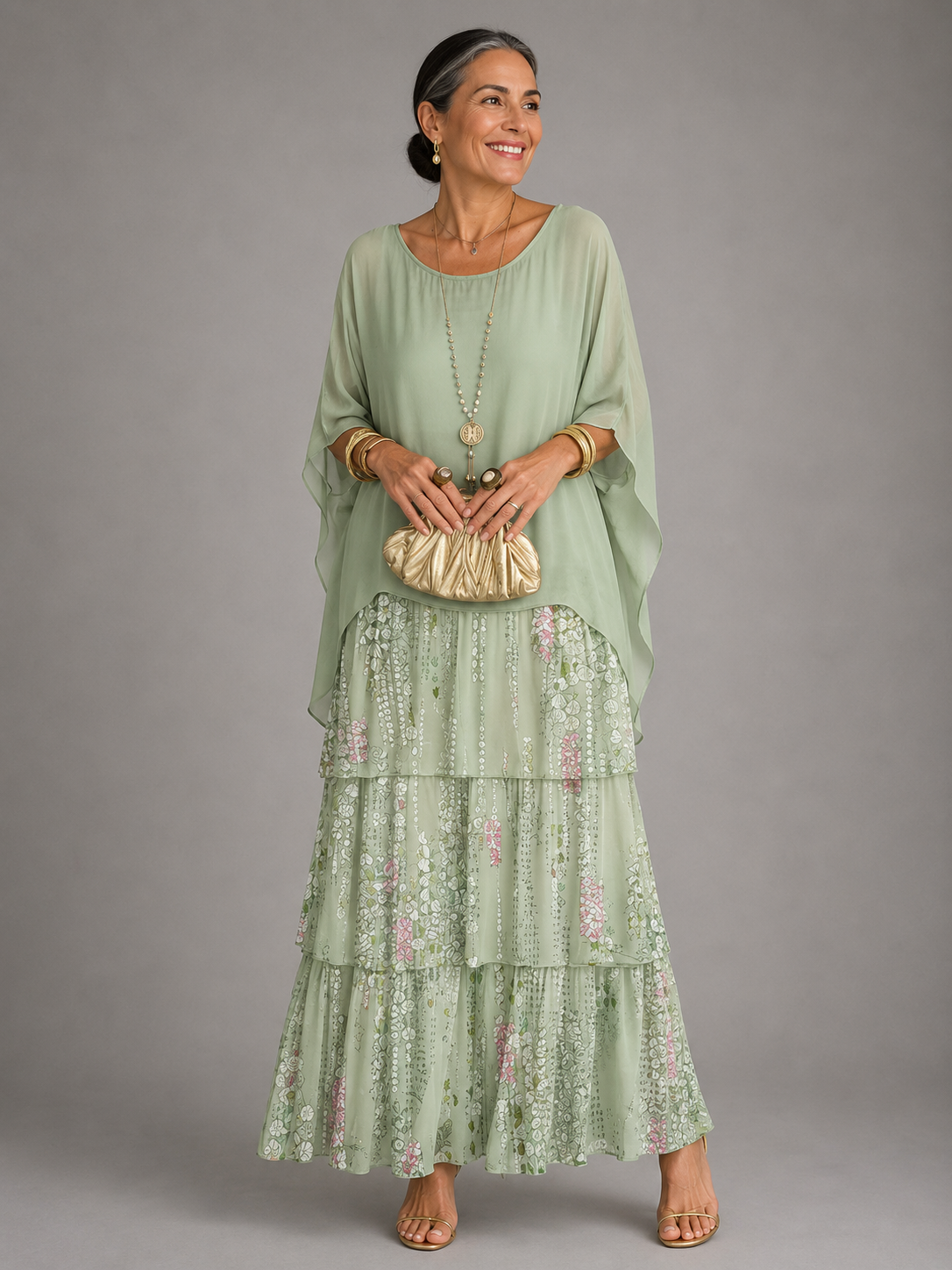 Lara™ | Elegant Romantic Maxi Dress