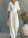 Klara | Long Dress with Flow and Pattern