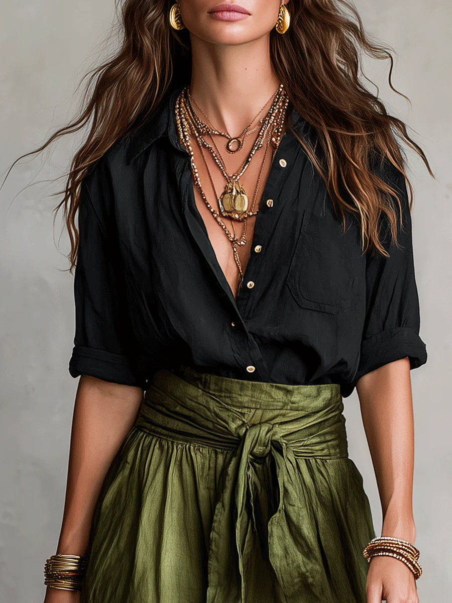 River | Elegant Two-Piece Midi Set