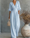 Klara | Long Dress with Flow and Pattern