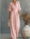 Klara | Long Dress with Flow and Pattern