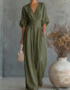 Klara | Long Dress with Flow and Pattern
