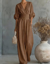 Klara | Long Dress with Flow and Pattern